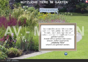 Nützliche Tiere im Garten