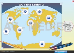 Wo Tiere leben / Tierwanderungen