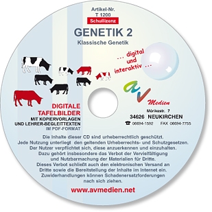 Interaktive digitale Tafelbilder GENETIK 2: Klassische Genetik